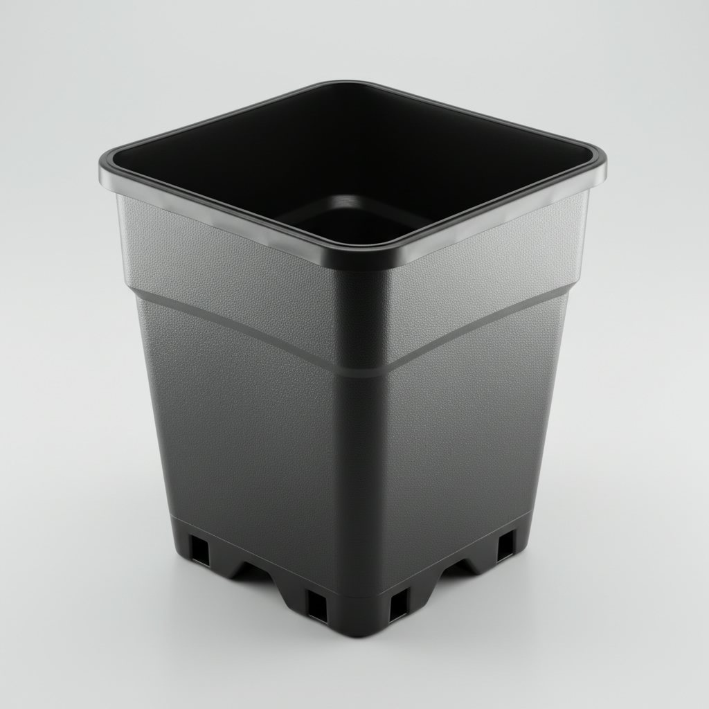 Topf eckig 30 Liter 37x37x37cm