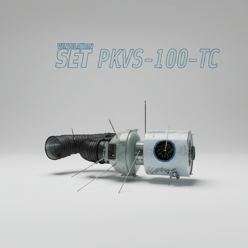 Prima Klima PKVS-100-TC Lüftungsset Ø100 mm mit Temperaturkontrolle