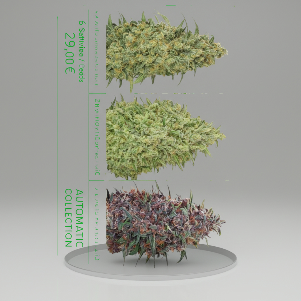 Advanced Seeds Automatic Collection 5 2x Auto Strawberry Gum 2x Auto Pineappple Glue 2x Auto Purple Diesel