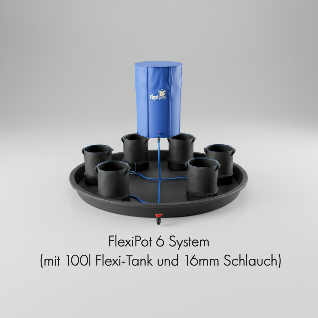 AutoPot FlexiPot 6 System mit 100L tank