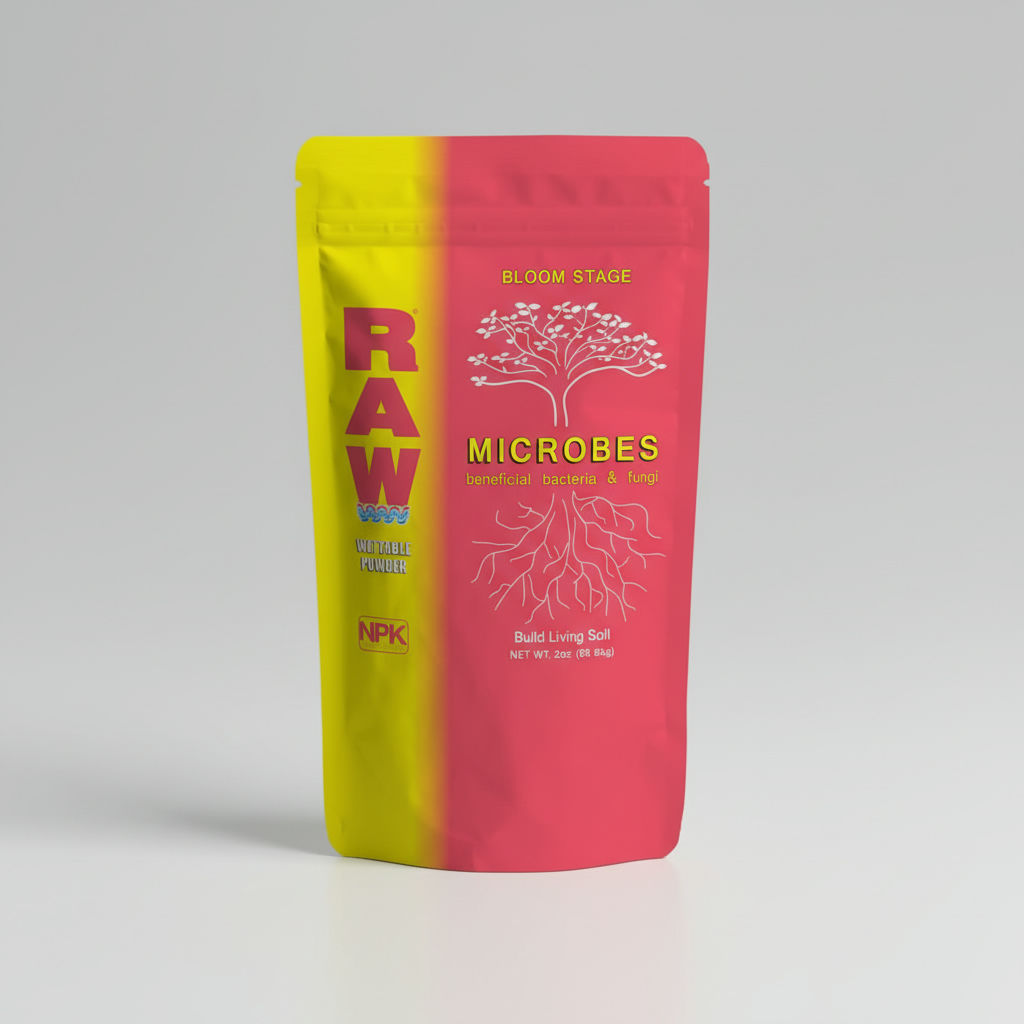 Raw Microbes Blüte