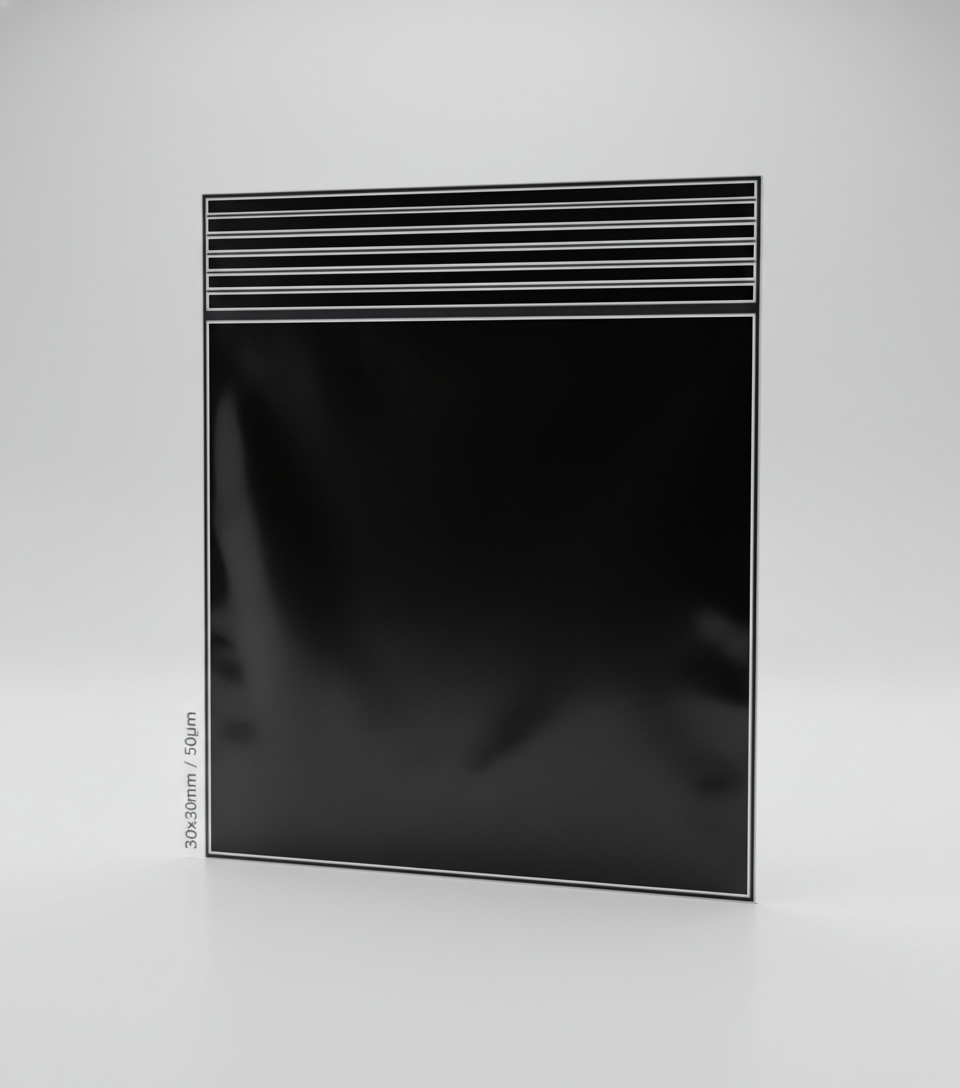 Druckverschlussbeutel /Tütchen, 50 µm, 30x30mm,VE100