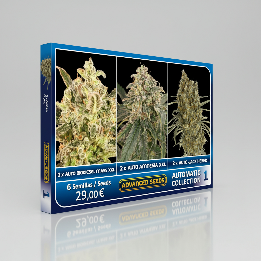Advanced Seeds Feminized Collection 10 2x Cherry Pie Fasrt 2x Gelato Nr.33 Fast 2x Zkittllez Fast