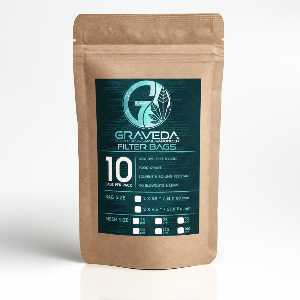 Graveda Rosin Bags  51x89 10 pcs. 72 µ
