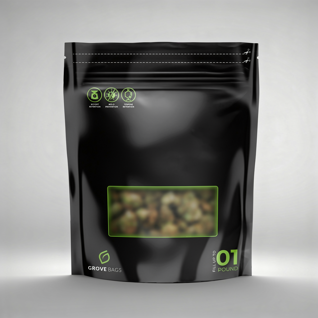 Grove Bags - TerpLoc 500g 47x35cm mit Fenster