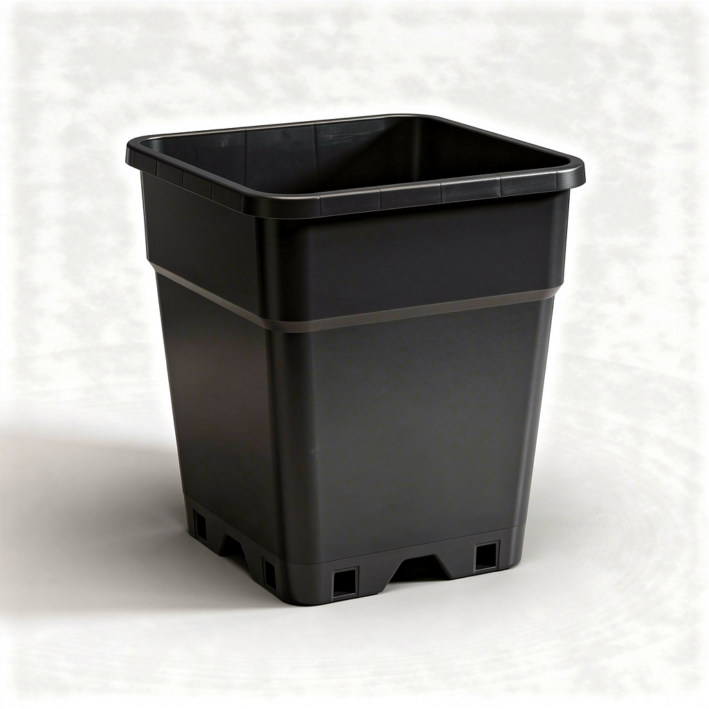 Topf eckig 25 Liter 33 x 33 x 35cm